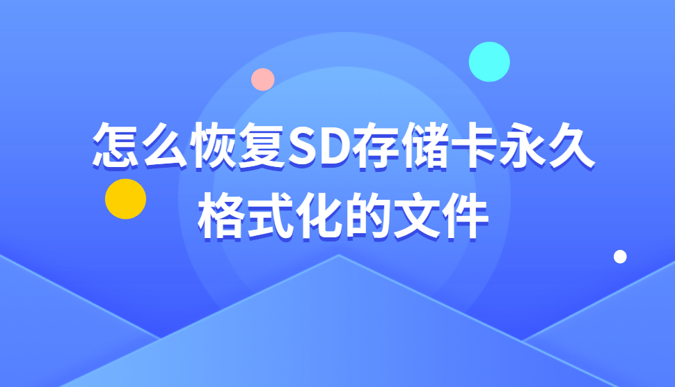 sd卡格式化后数据恢复手机版_手机sd卡格式化后数据恢复_格式化了sd卡恢复