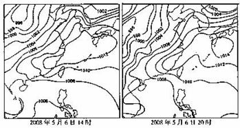 读某地天气系统示意图,风云变幻的气象奥秘